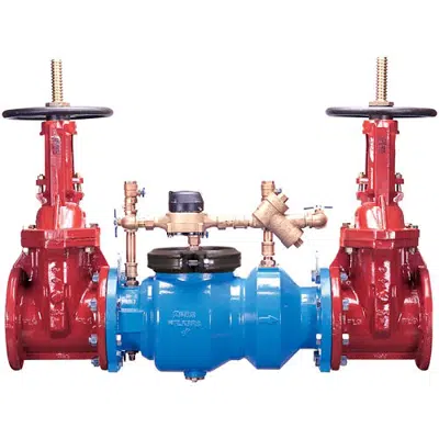 Image for Wilkins 350DA Double Check Detector Backflow Preventer, 2-1/2" to 12", Lead-Free*