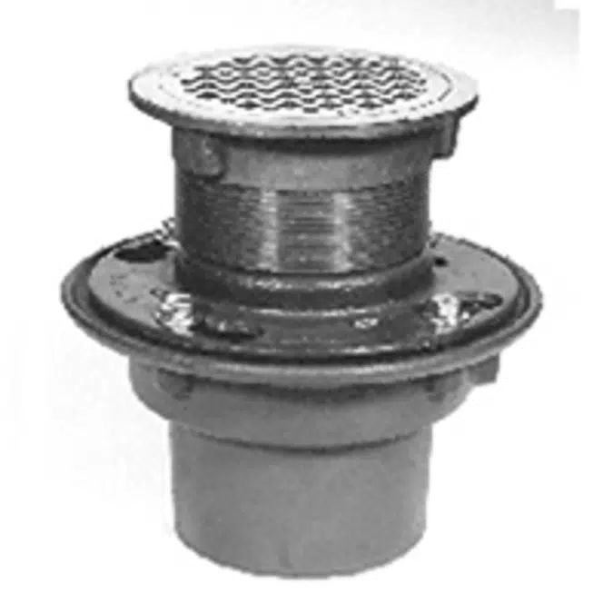 Z415H (Z415H-P) Floor and Shower Drain Body Assembly with “Type H” Strainer
