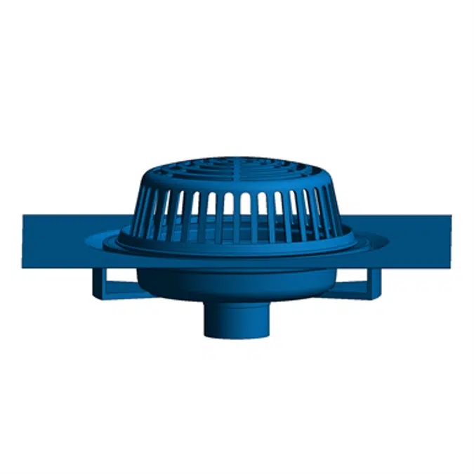 BIM 对象 免费下载！ ZC100CR 15" Diameter Main Roof Drain with Cast Iron