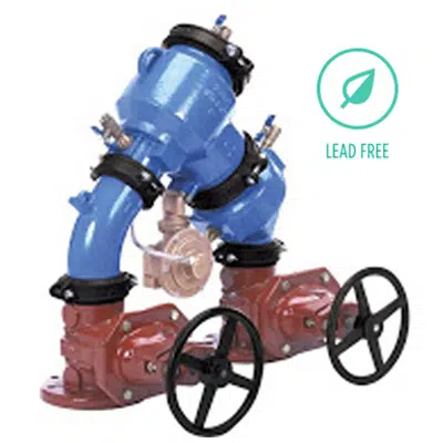 kép a termékről - Wilkins 475 Reduced Pressure Principle Backflow Preventer, N-Pattern, 2-1/2" to 10", Lead-Free*