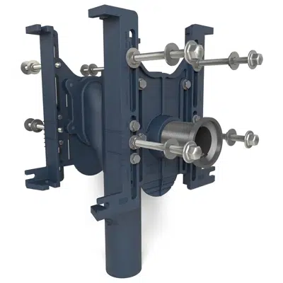 Imagem para Z1202-ND EZCarry® High Performance Adjustable Vertical Back-to-Back Siphon Jet No-Hub Water Closet}