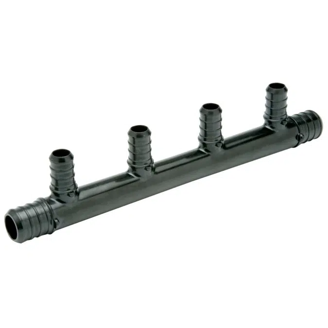 QPM_-2FT QickSert Polymer Multi-Port Tee
