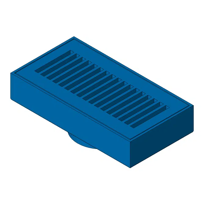 Z575 6" x 12" Medium Duty Gutter Drain