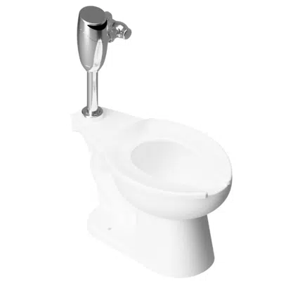 画像 Z.WC4.AS.HYD ADA Floor Mount Zurn One EcoVantage® Toilet System with Top Mount 1.28 GPF Hydropower Sensor Flush Valve