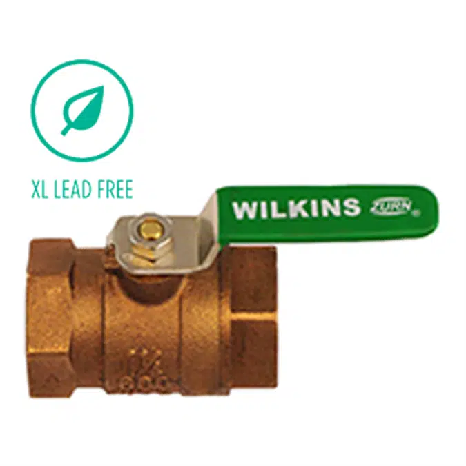 Wilkins 850XL Full Port Ball Valve, 1/2" to 2", Lead-Free*