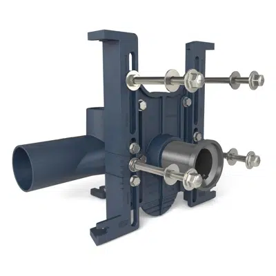 Image for Z1201-H_ _-FMBO EZCarry Hub & Spigot  Floor Mount Back Outlet Carrier