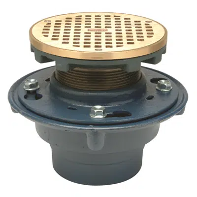 Image for Z415BZ Floor and Shower Drain Body Assembly with "Type BZ" Leveling Strainer