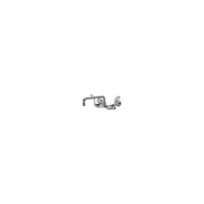 Image pour Z841H4-XL AquaSpec® wall-mount service sink faucet with 12" tubular spout and 4" wrist blade handles (lead free)