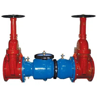 Wilkins 350 (350G, 350OSY, 350OSYG) Double Check Backflow Preventer, 2-1/2" to 12", Lead-Free*图像