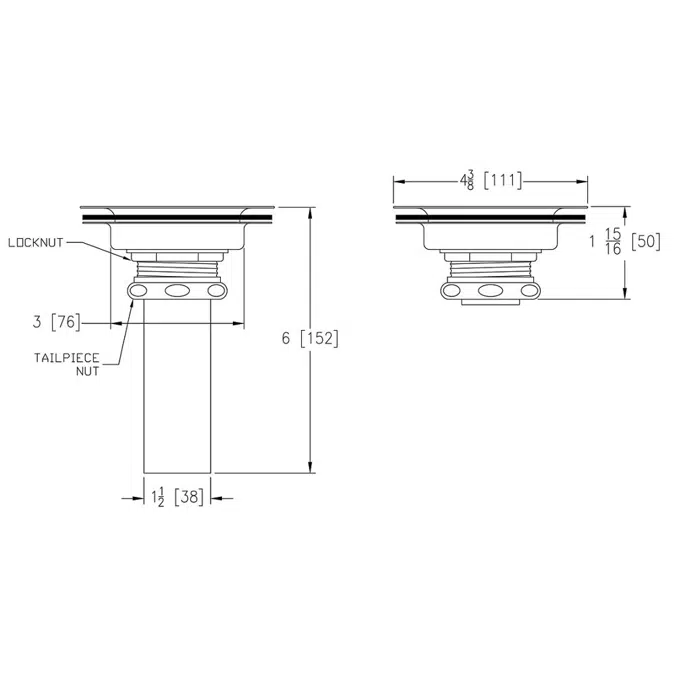 Z8739 Wide Top Sink Strainer