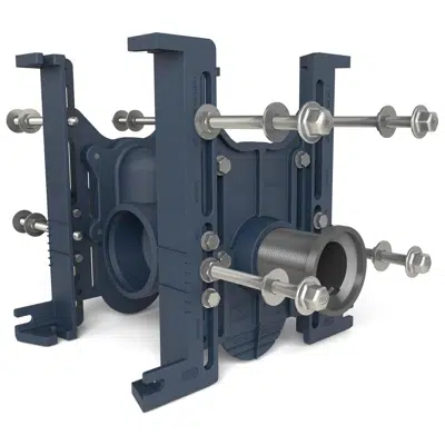 Image for Z1201-HD-FMBO EZCarry Hub & Spigot  Floor Mount Back Outlet Carrier