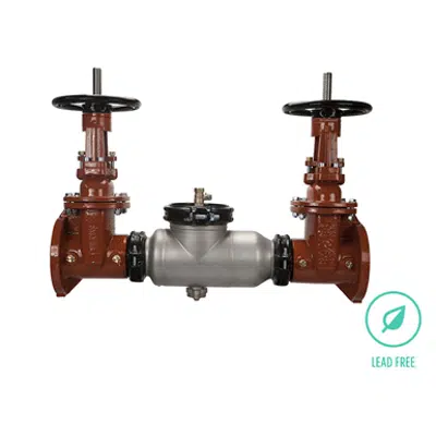 Image for Wilkins 350AST Double Check Backflow Preventer, 2-1/2" to 10", Lead-Free*