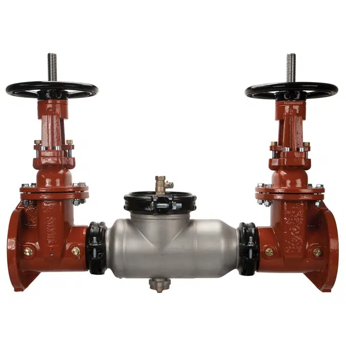 Wilkins 350AST Double Check Backflow Preventer, 2-1/2" to 10", Lead-Free*