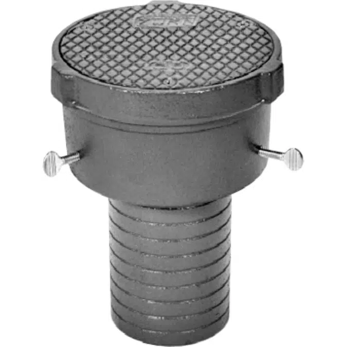 BIM objects - Free download! Z1406 Cleanout for Caulking to Hub | BIMobject