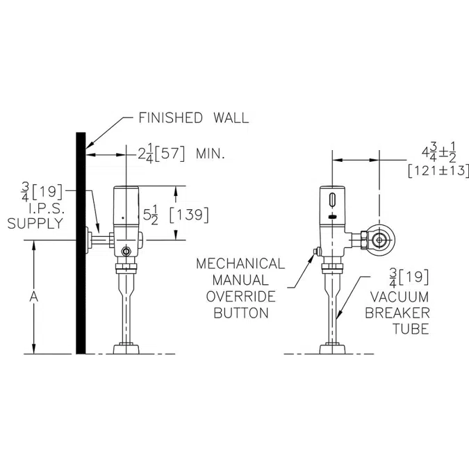 ZTR6203 ZTR Sensor Flush Valve