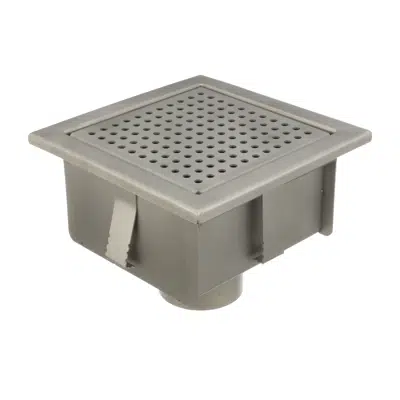 รูปภาพสำหรับ Z1849 12" X 12" X 4" Square Industrial Floor Sink