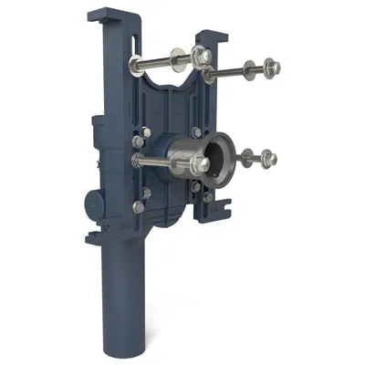 Image for Z1202-H_ _-FMBO EZCarry Vertical Hub & Spigot Floor Mount Back Outlet Carrier