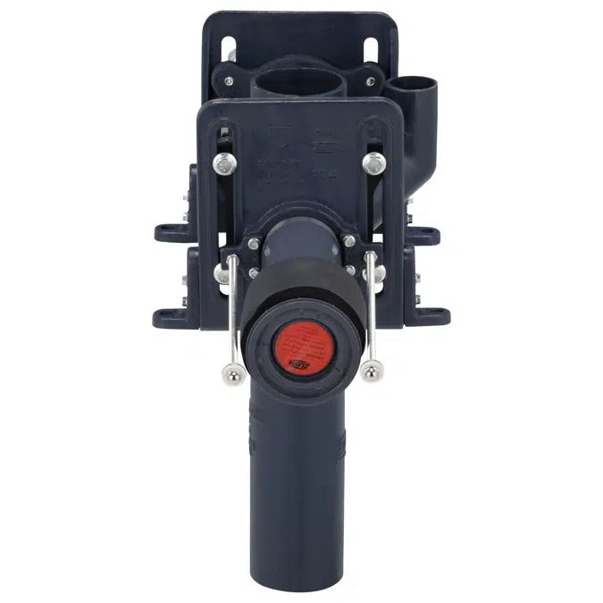 Z1202-N_ _-FMBO EZCarry Vertical No-Hub Floor Mount Back Outlet Carrier
