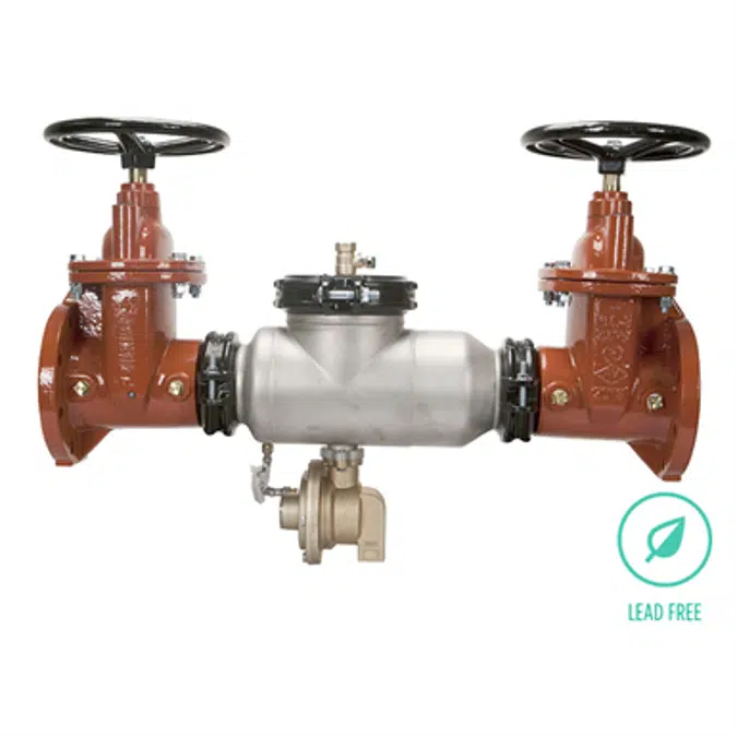 Wilkins 375AST Reduced Pressure Principle Backflow Preventer with Stainless Steel Body, 2-1/2" to 10", Lead-Free*