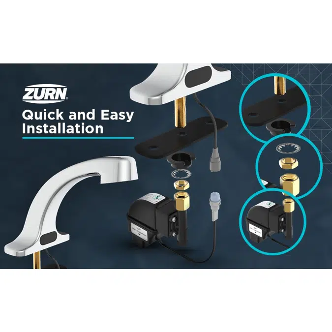 Z6915-XL AquaSense® 4" Centerset Sensor Faucet