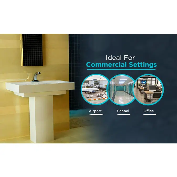 Z6915-XL AquaSense® 4" Centerset Sensor Faucet