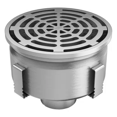 画像 Z1805-12B 12" Round Industrial High-Capacity Sanitary Floor Drain