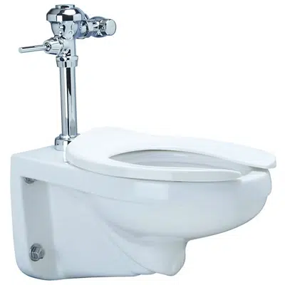 Image for Z.WC2.M Manual Zurn One Wall Hung Toilet System with 1.28 GPF Flush Valve