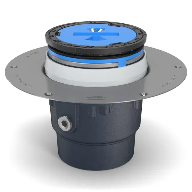 Z415-BZ1-DP Floor and Shower Drain with EZ1 Technology and Deck Plate