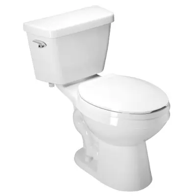 Imagem para Z5535-K EcoVantage® High Efficiency, 1.28 GPF, STD Height, Elongated, Siphon Jet Toilet}