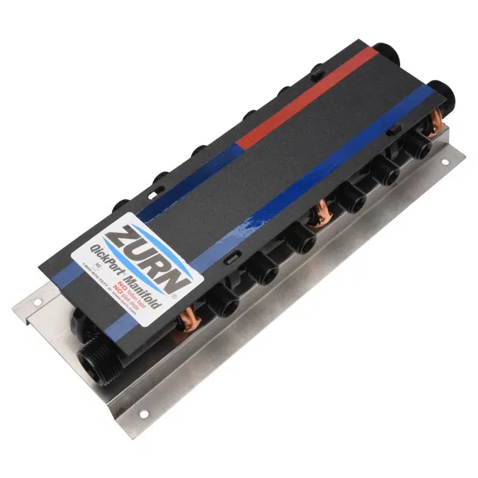 QPPM_H_C (2)1" Male Cold Inlet/Outlets & (1)1" Male Hot Inlet, 1/2" Male Hot Outlets, 1/2" Male Cold Outlets,