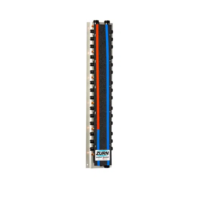 QPPM_H_C (2)1" Male Cold Inlet/Outlets & (1)1" Male Hot Inlet, 1/2" Male Hot Outlets, 1/2" Male Cold Outlets,