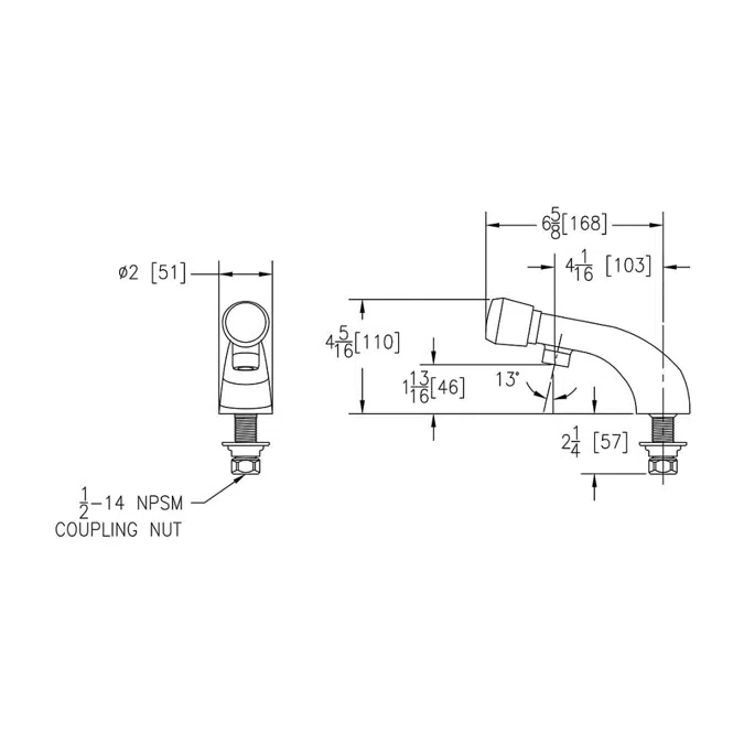 Z86300-XL Deck-Mount, Temperature Control, Metering Faucet