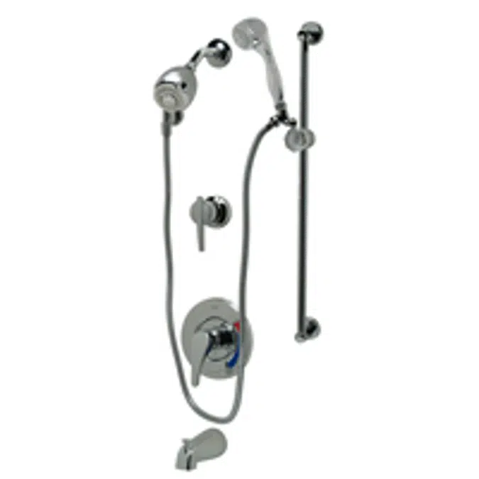 Z7302-SS-MT Temp-Gard III Tub and Shower Unit