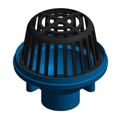 bild för Z125  8-3/8" Diameter Roof Drain, Low Silhouette Dome