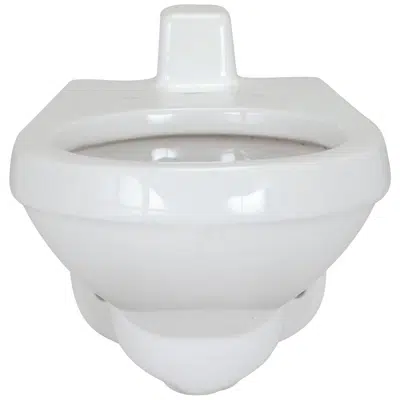bild för Z5617-BWL HET Back Spud Wall Hung Flush Valve Toilet with ZurnSHIELD™ glaze