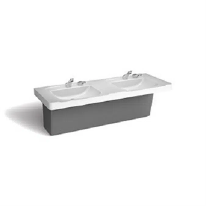 Z5005.02 Sundara® Inlet Double Basin Hand Washing System