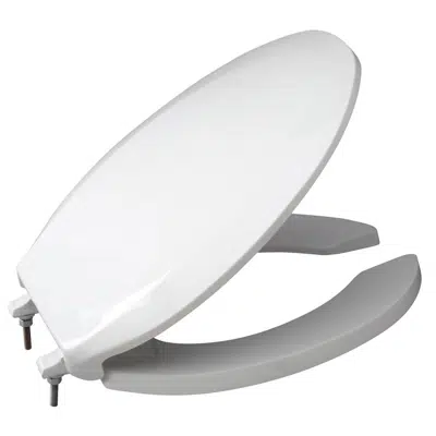 Imagem para Z5957 Open front with cover, extra heavy duty toilet seat}