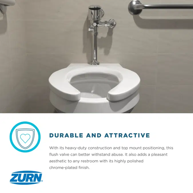 ZER6000AV-TM EZ Sensor WC Gear-Driven Flush Valve