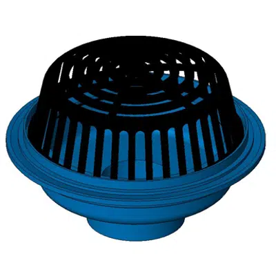 billede til Z100 15" Diameter Main Roof Drain with Low Silhouette Poly-Dome