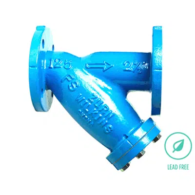 Wilkins FSC Cast Iron "Y" Type Strainer, Lead-Free*图像