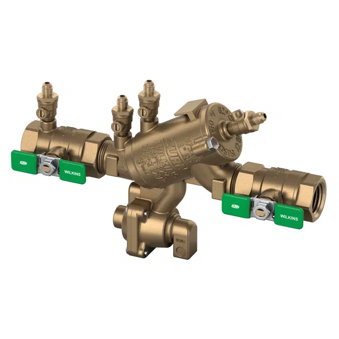 Wilkins 975XL3 Reduced Pressure Principle Backflow Preventer, 1/2" - 2"