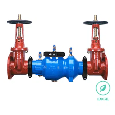 Wilkins 350A Double Check Backflow Preventer, 2-1/2" to 10", Lead-Free* 이미지