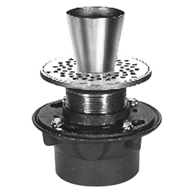 Image for Z415E-IP Floor and Shower Drain, Z415 Body Assembly with Type E Strainer, Threaded Outlet