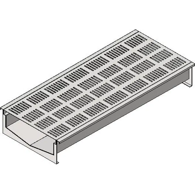 Z894 24" Wide Trench Drain System