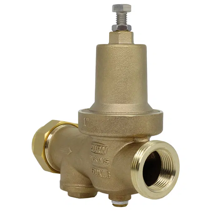 Wilkins 600XL3 Water Pressure Reducing Valve with Integral Strainer