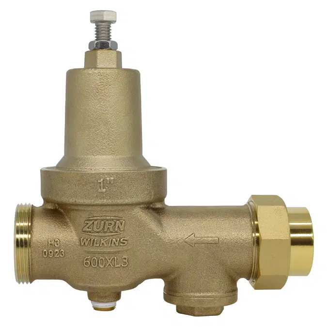 Wilkins 600XL3 Water Pressure Reducing Valve with Integral Strainer