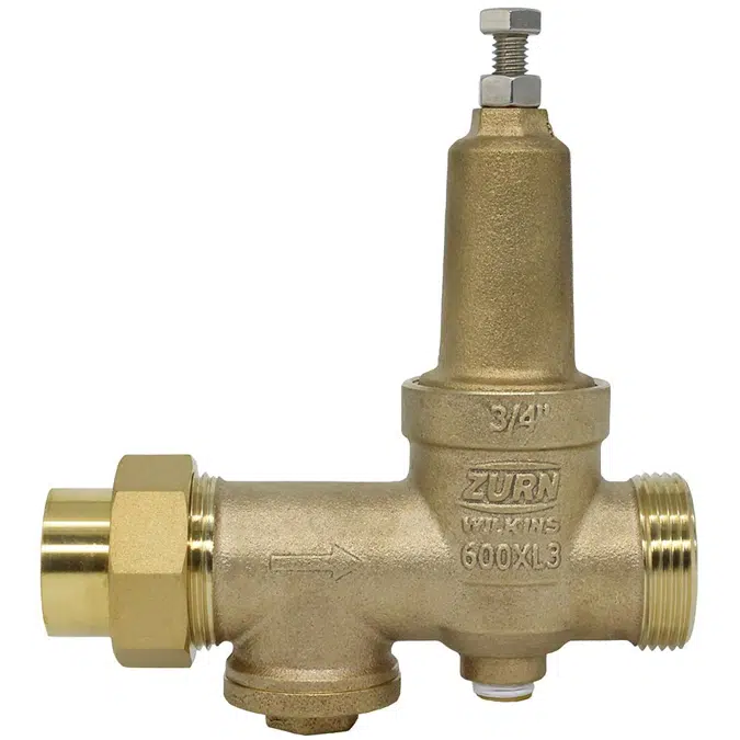 Wilkins 600XL3 Pressure Reducing Valve with Integral Strainer