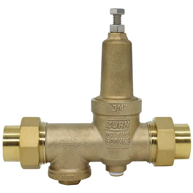 Wilkins 600XL3 Pressure Reducing Valve with Integral Strainer