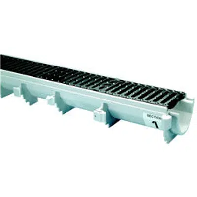Image for Z886 6-1/4" Wide Reveal Trench Drain System