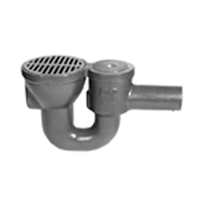 Z730 Medium-Duty Drain 9" Top with Floor Level Cleanout